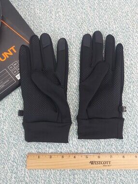 Black Touchscreen Winter Gloves